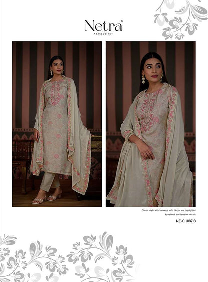 Olivia Netra Premium Viscose Pant Style Suits Wholesaler
