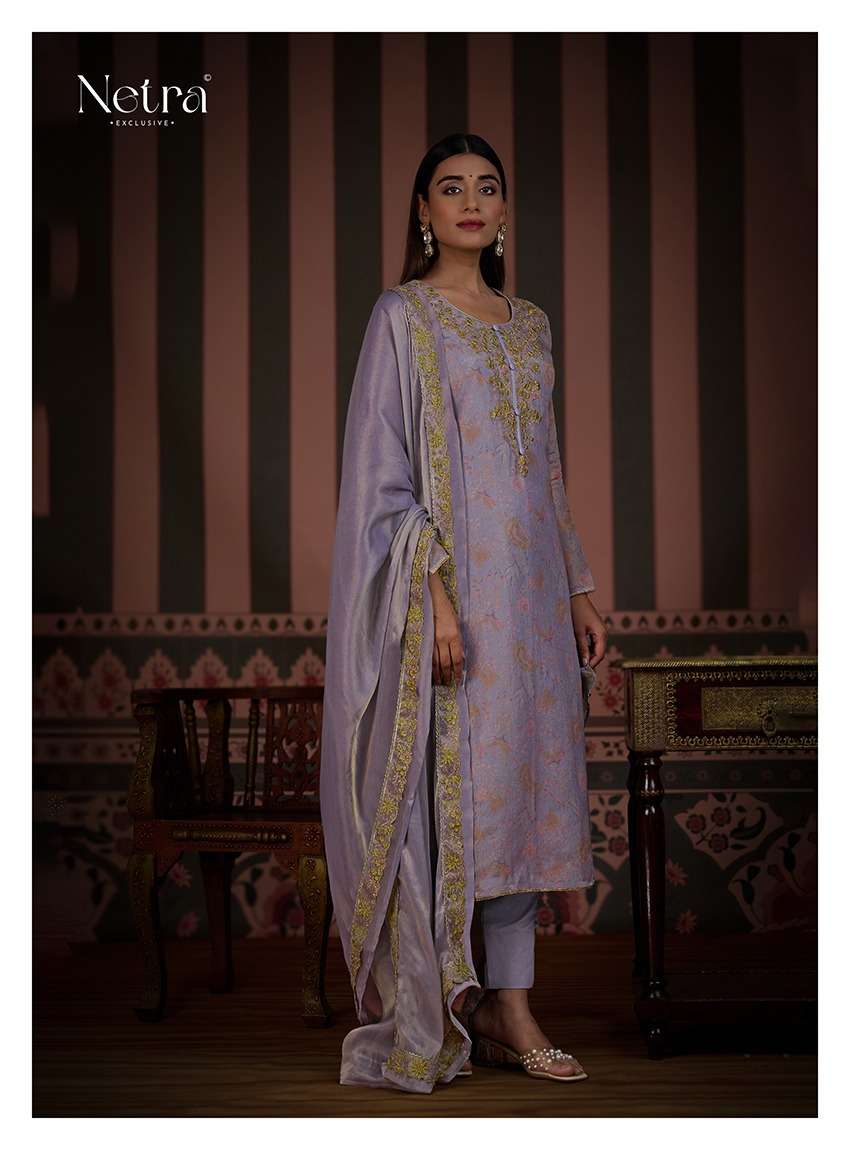 Olivia Netra Premium Viscose Pant Style Suits Wholesaler