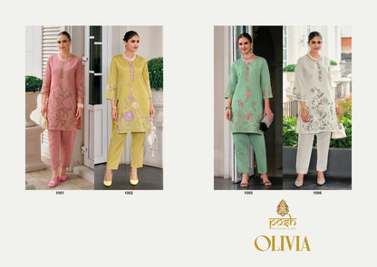 Olivia Posh Roman Silk Co Ord Set Exporter India