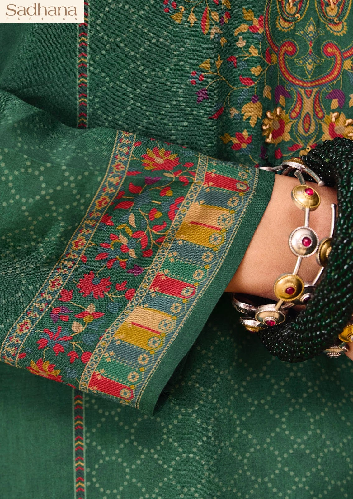 Olivia Sadhana Bemberg Muslin Pant Style Suits Wholesaler India