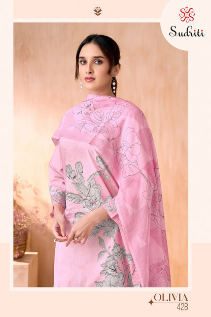 Olivia Sudriti Sahiba Pure Cotton Plazzo Style Suits Wholesaler Gujarat