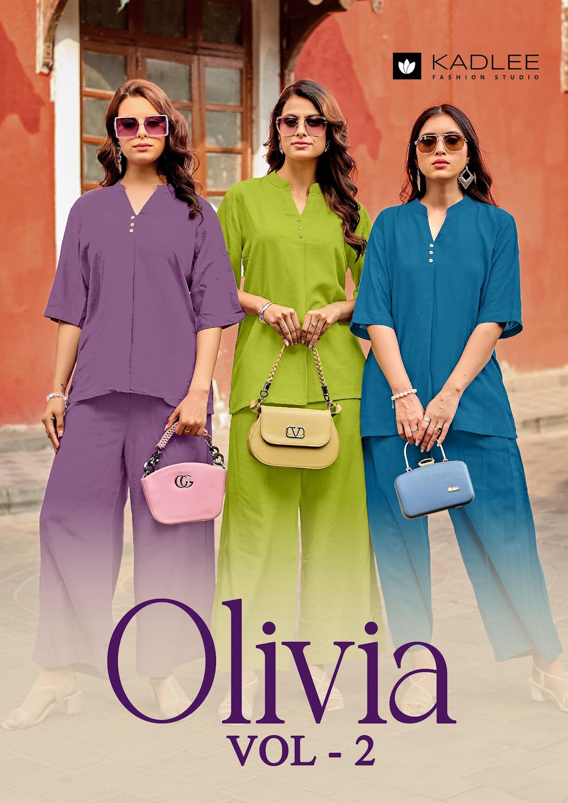 Olivia Vol 2 Kadlee Rayon Co Ord Set Wholesale Price
