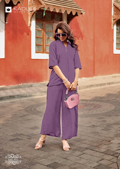 Olivia Vol 2 Kadlee Rayon Co Ord Set Wholesale Price