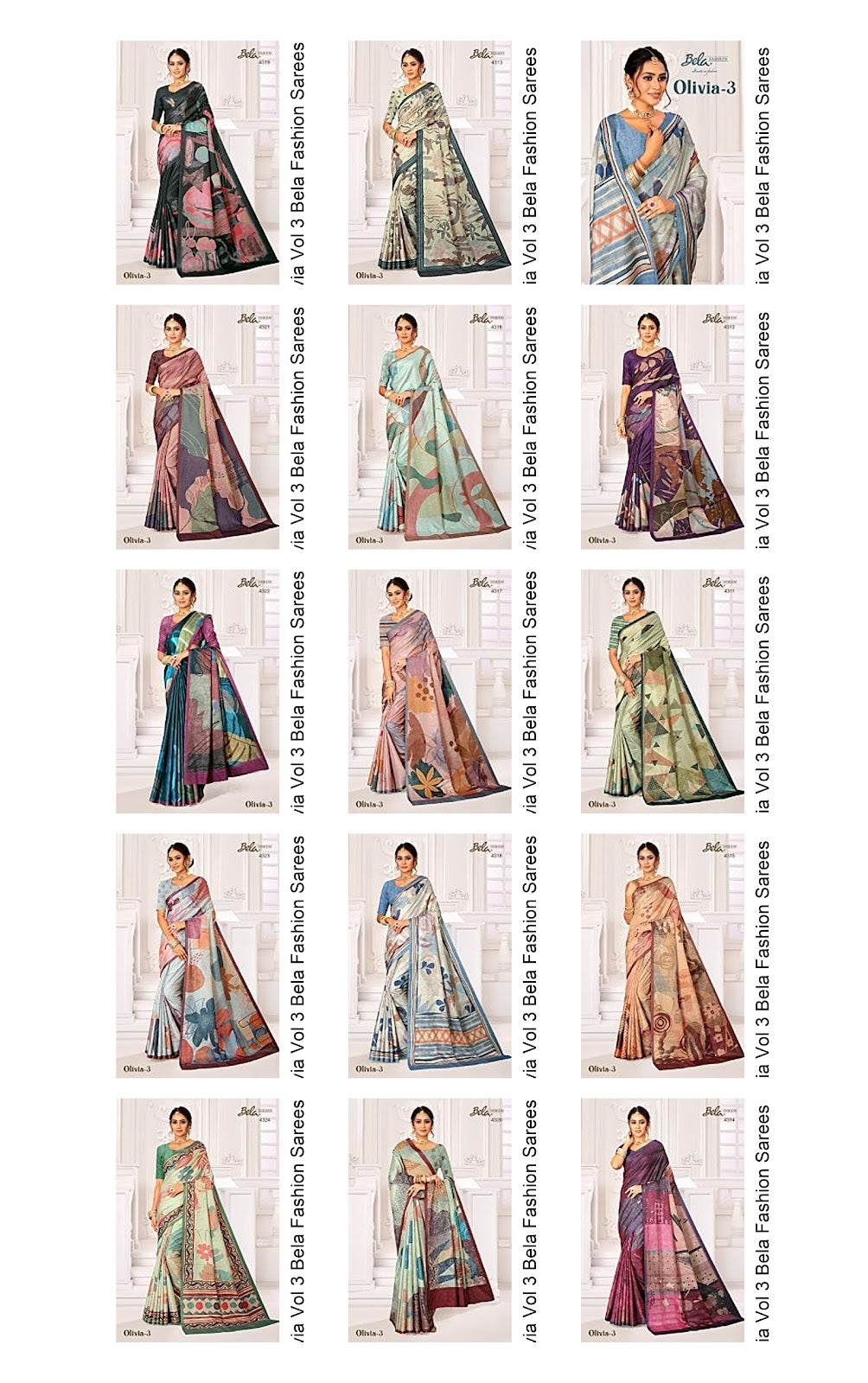 Olivia Vol 3 Bela Fashion Manipuri Sarees Supplier India