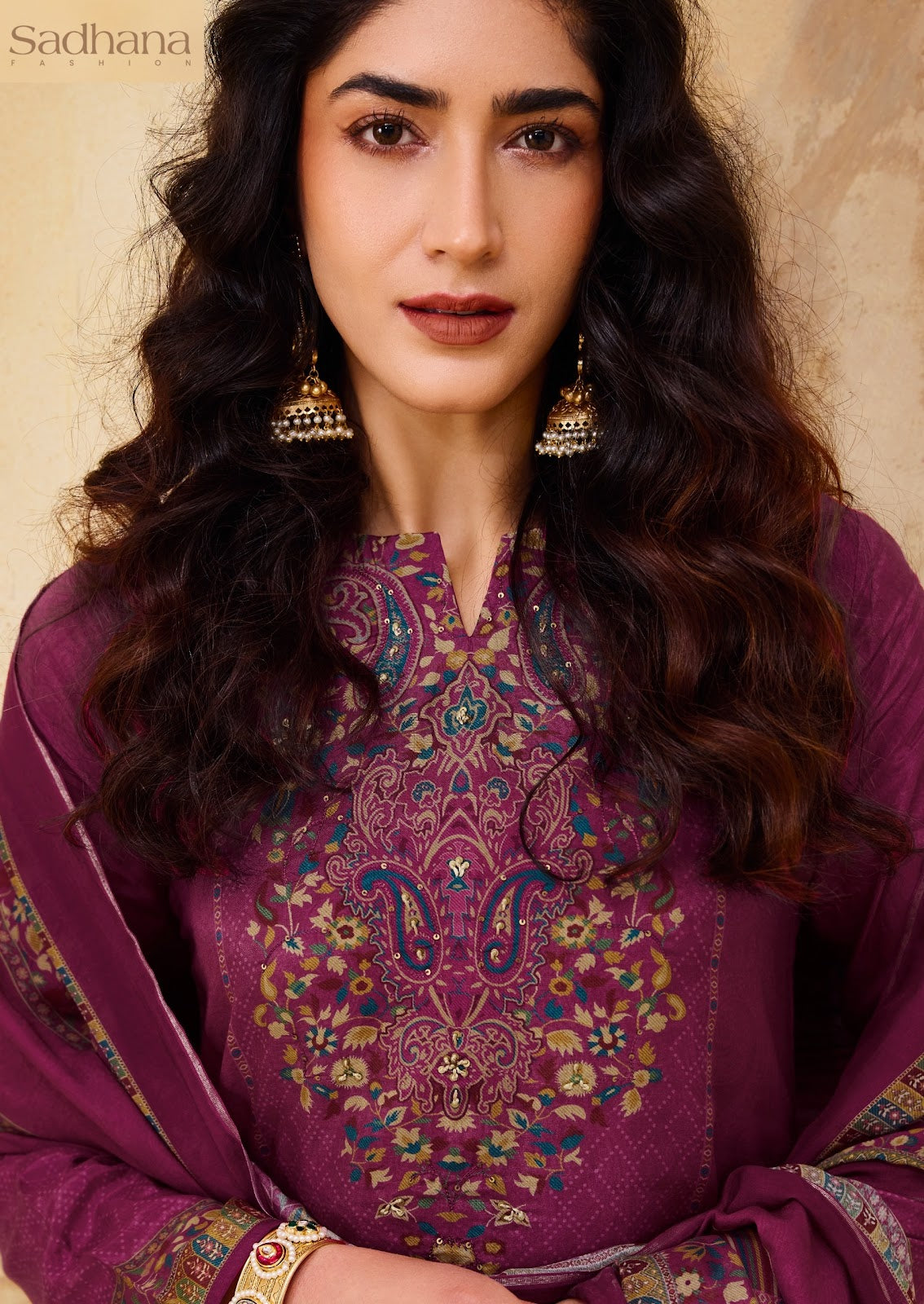 Olivia Vol 3 Sadhana Viscose Pashmina Suits Wholesale Rate