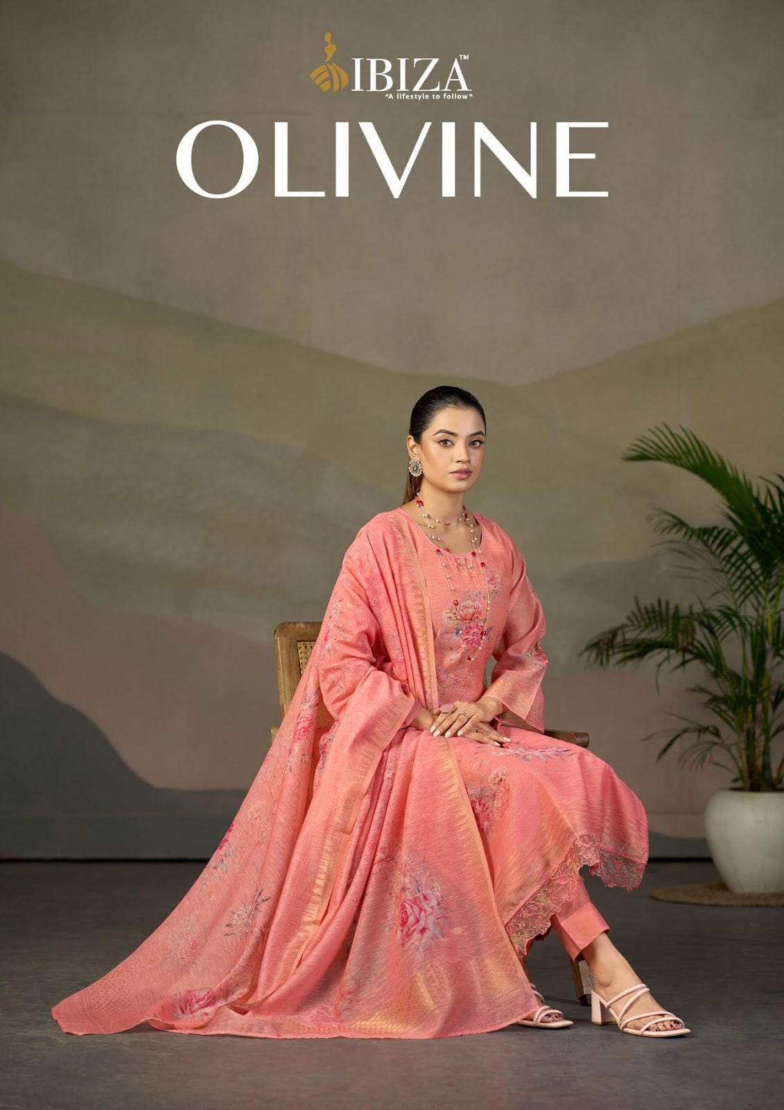 Olivine Ibiza Lilen Pant Style Suits Supplier Gujarat