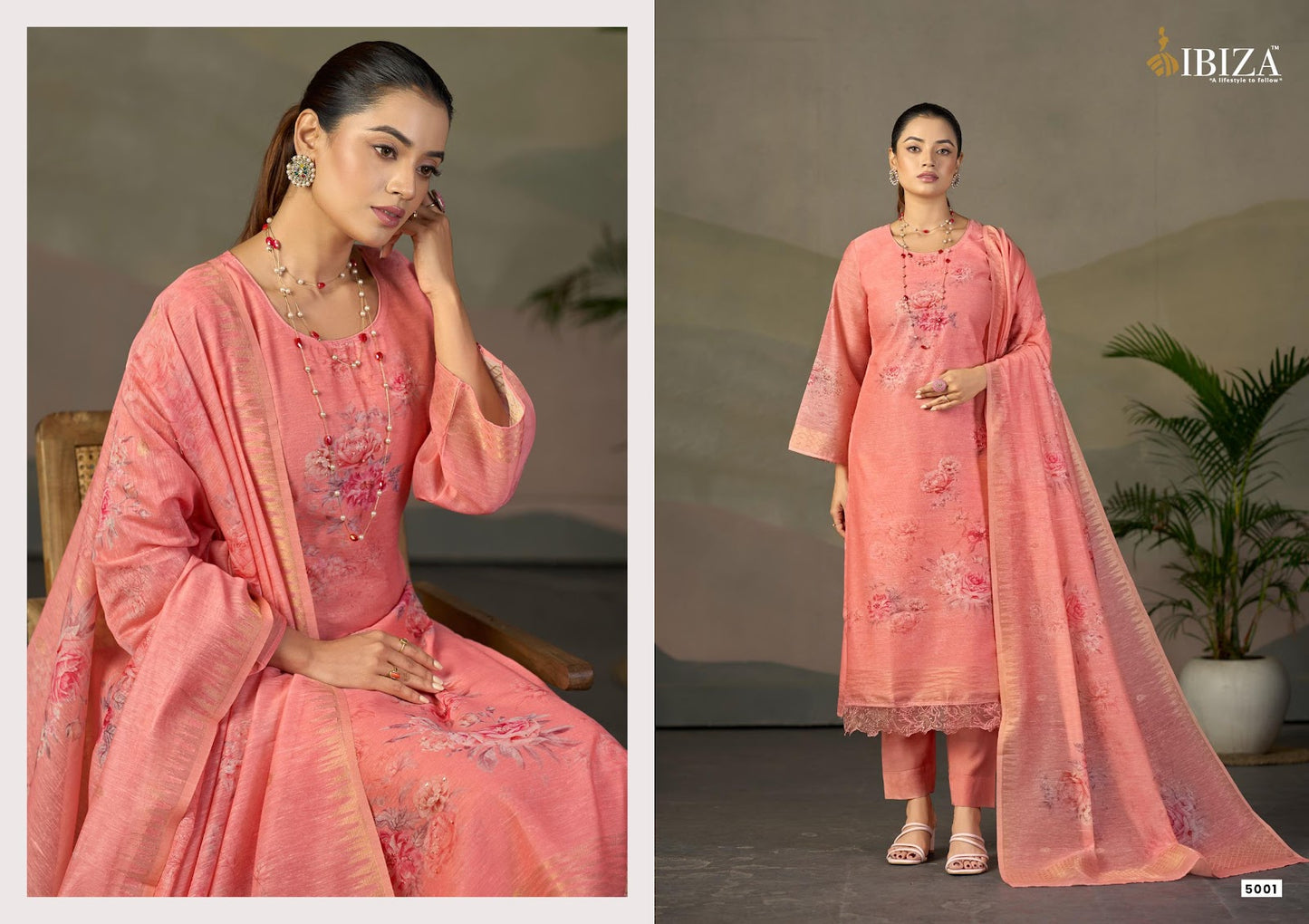Olivine Ibiza Lilen Pant Style Suits Supplier Gujarat