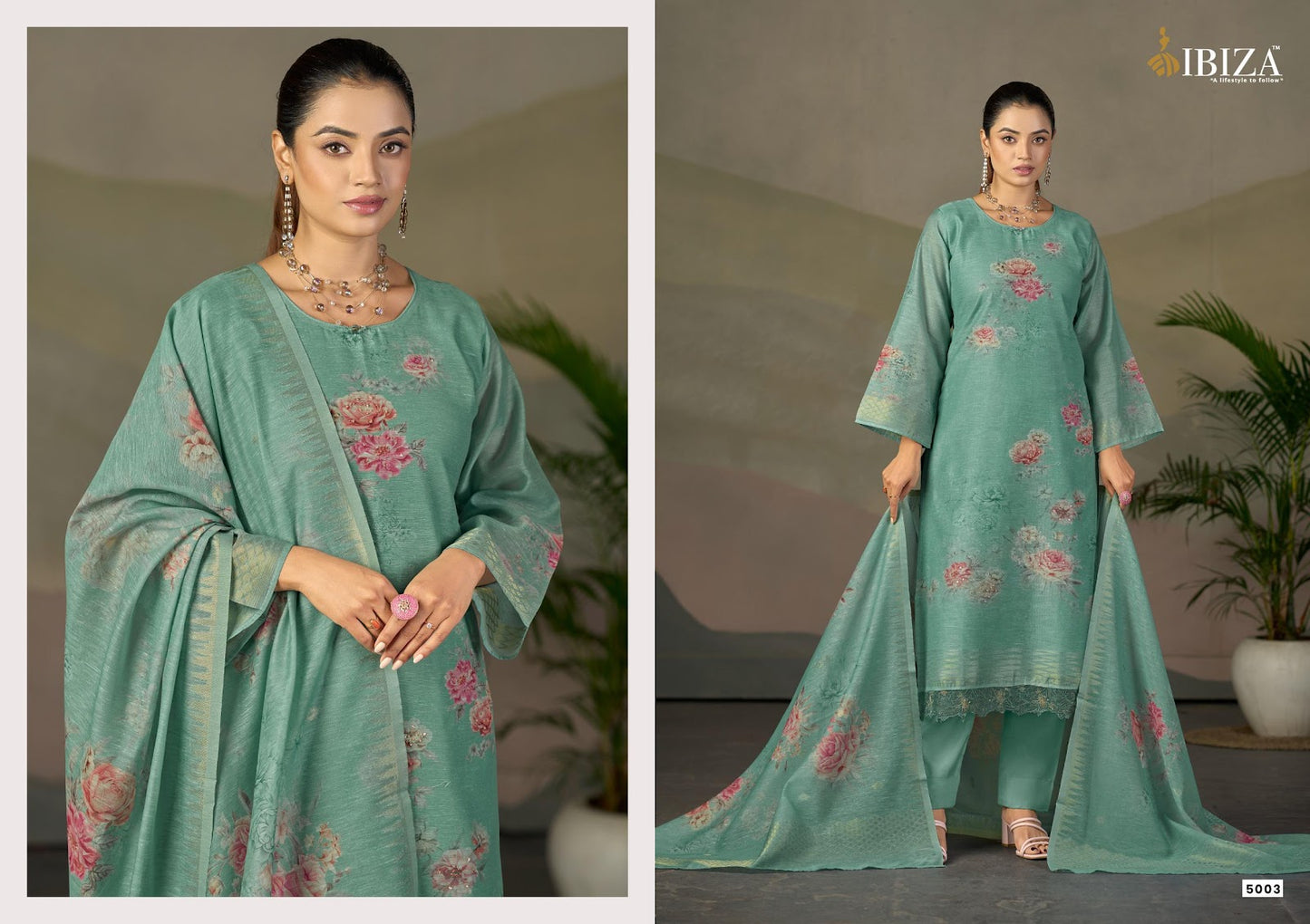 Olivine Ibiza Lilen Pant Style Suits Supplier Gujarat