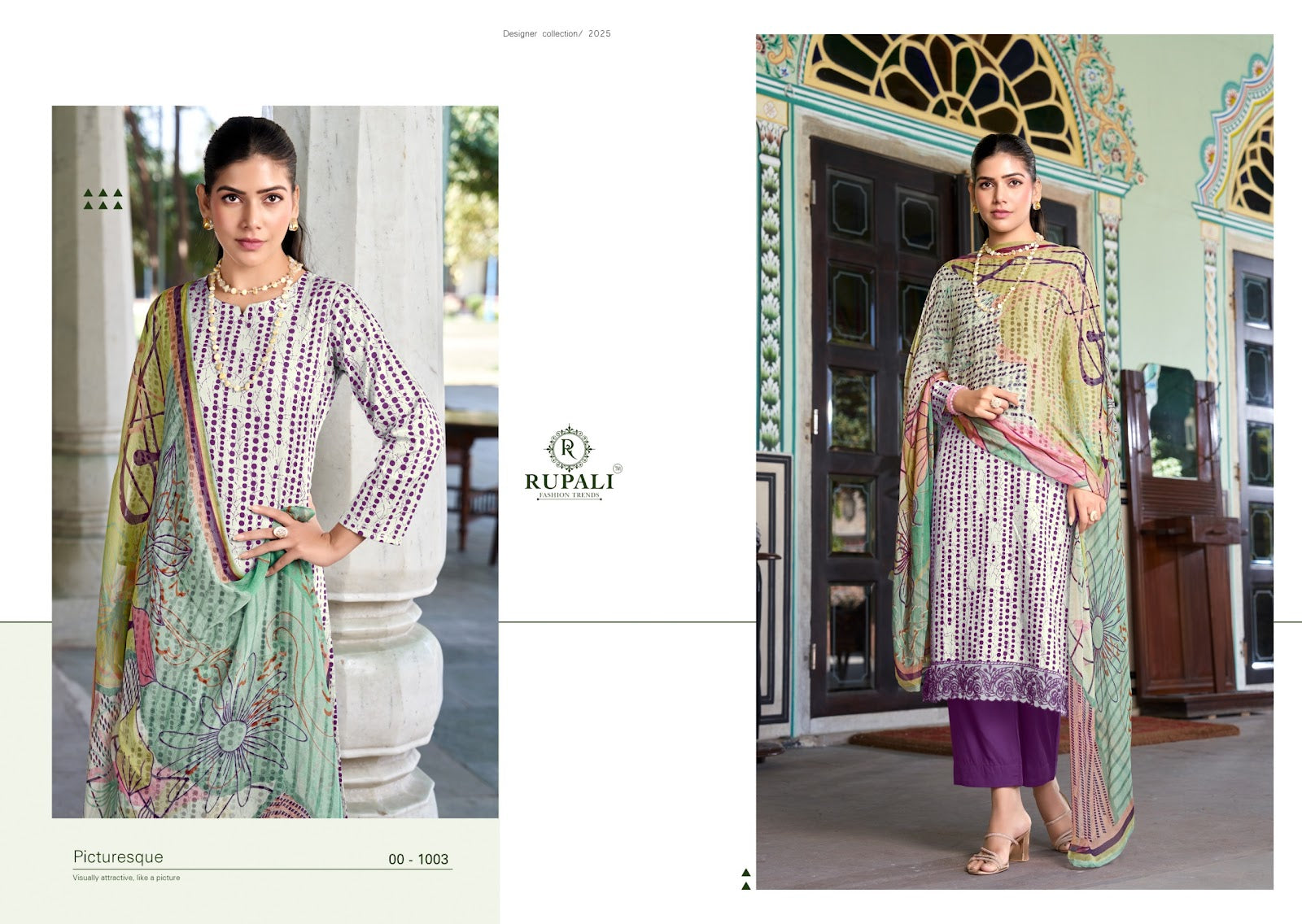 Olynka Rupali Jaam Satin Pant Style Suits Wholesaler