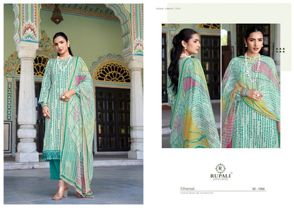 Olynka Rupali Jaam Satin Pant Style Suits Wholesaler