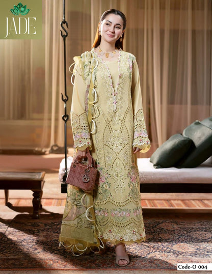 Ombre Intezar Jade Cotton Karachi Salwar Suits Wholesale Price