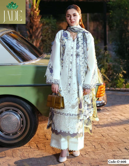 Ombre Intezar Jade Cotton Karachi Salwar Suits Wholesale Price
