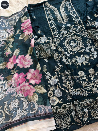 Ombre Nx Vol 10 Mehboob Tex Cambric Cotton Karachi Salwar Suits Manufacturer Ahmedabad