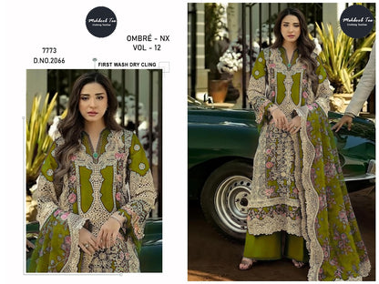 Ombre Nx Vol 12 Mehboob Tex Cambric Cotton Pakistani Salwar Suits Supplier India
