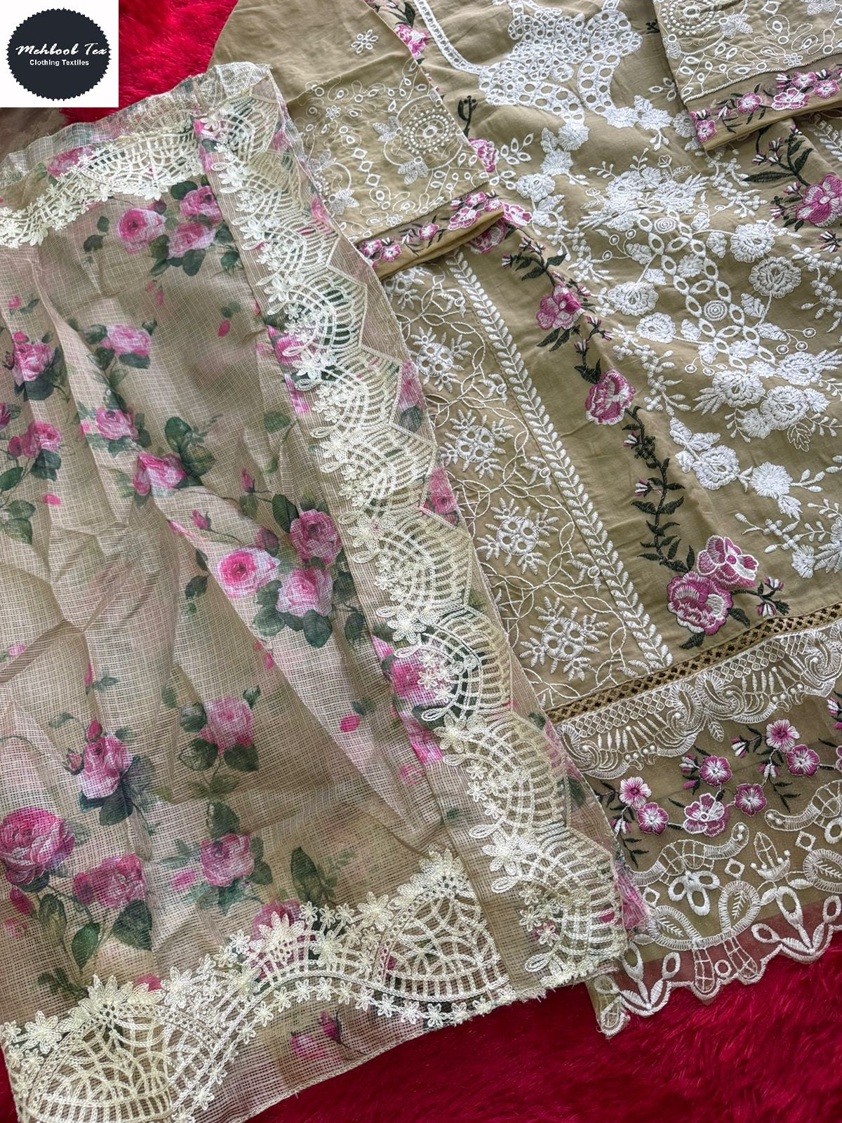 Ombre Nx Vol 13 Mehboob Tex Cambric Cotton Pakistani Salwar Suits Wholesale Rate