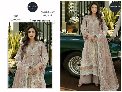 Ombre Nx Vol 13 Mehboob Tex Cambric Cotton Pakistani Salwar Suits Wholesale Rate