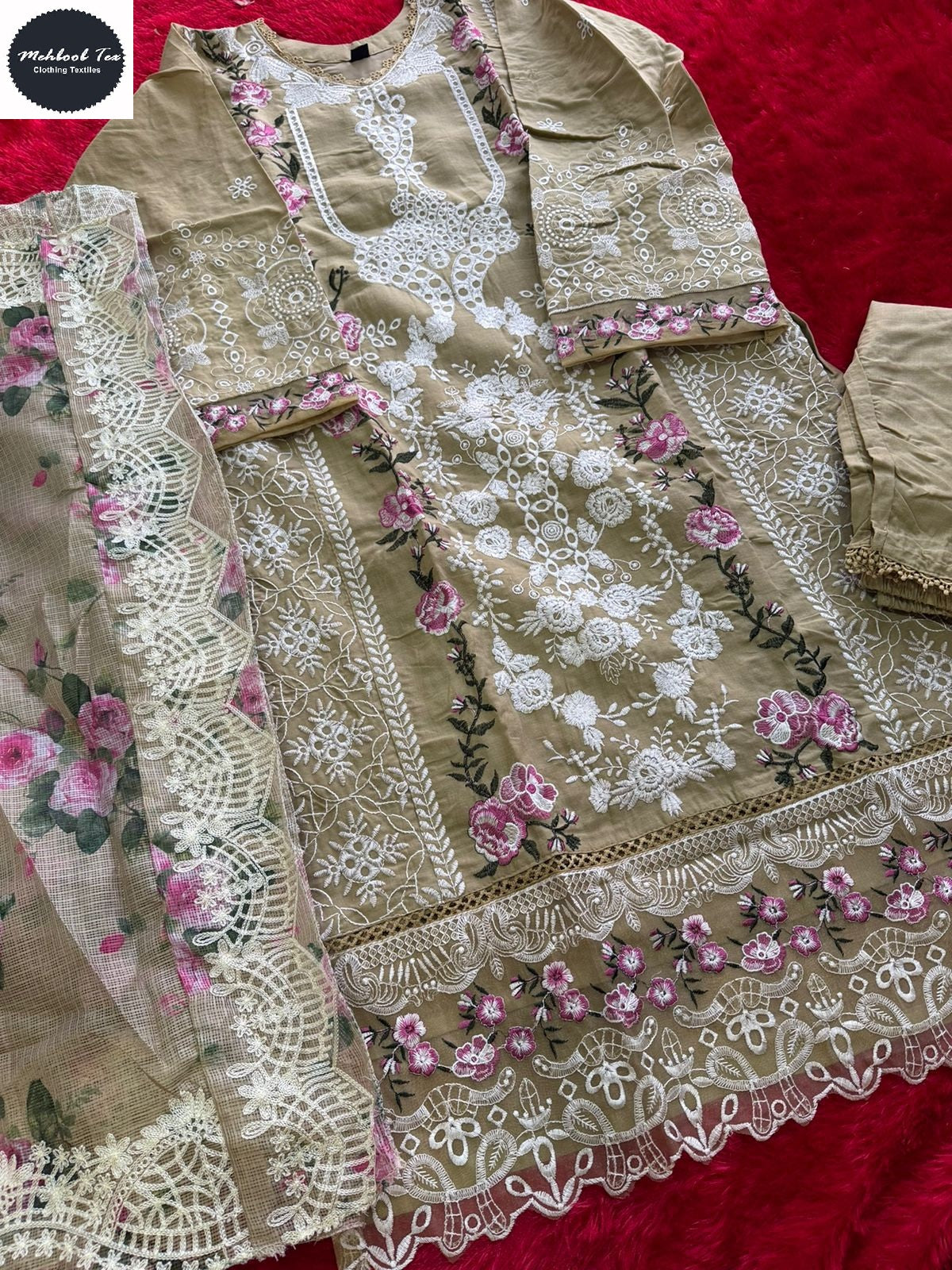 Ombre Nx Vol 13 Mehboob Tex Cambric Cotton Pakistani Salwar Suits Wholesale Rate