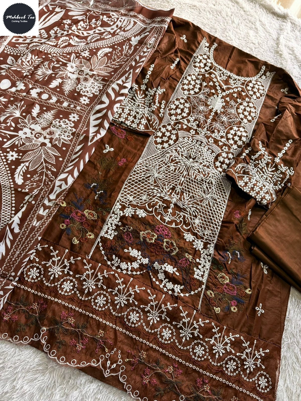 Ombre Nx Vol 8 Mehboob Tex Pure Cotton Karachi Salwar Suits Wholesale