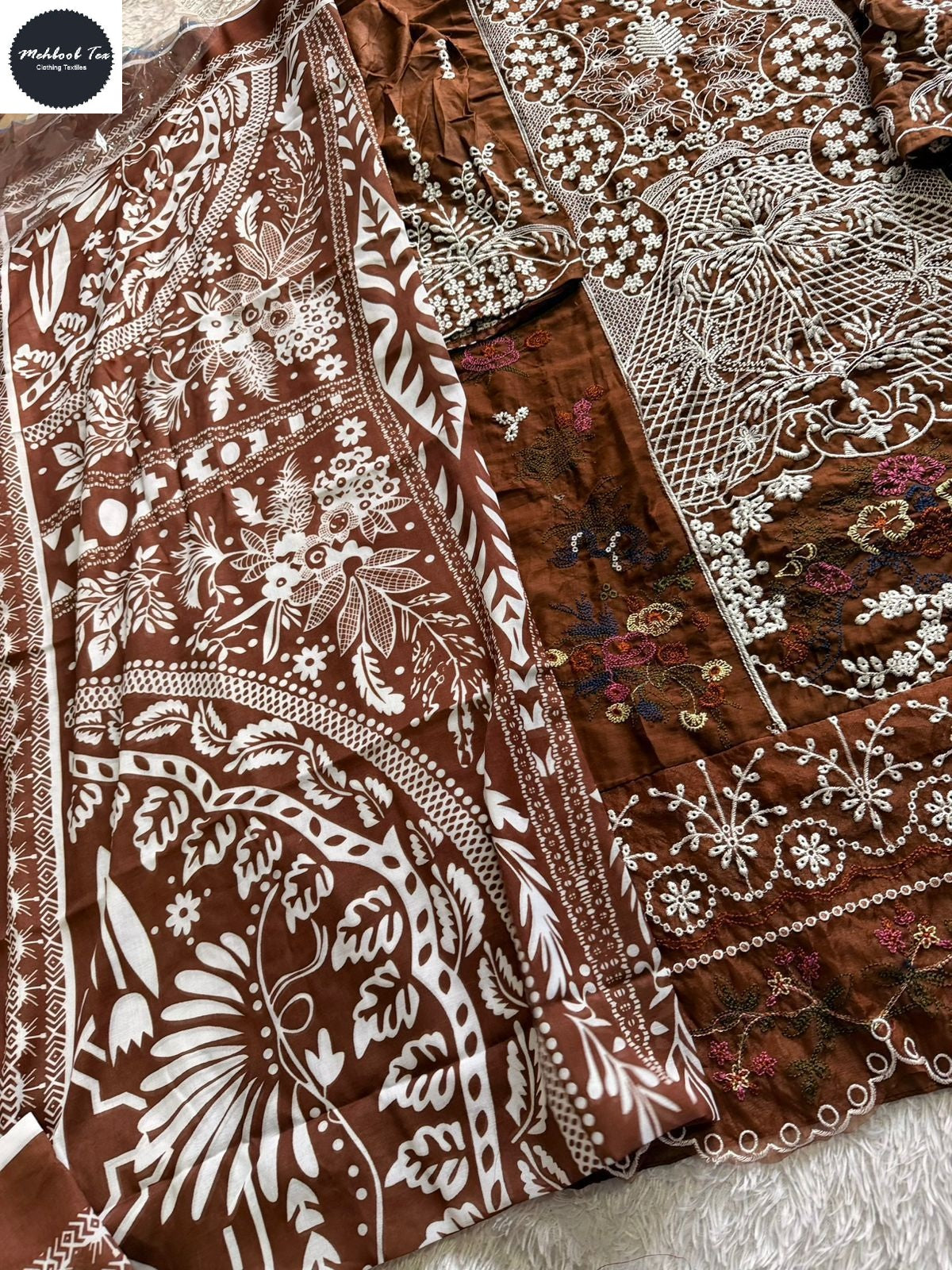 Ombre Nx Vol 8 Mehboob Tex Pure Cotton Karachi Salwar Suits Wholesale