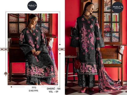 Ombre Nx Vol 9 Mehboob Tex Pure Cotton Karachi Salwar Suits Wholesaler Gujarat