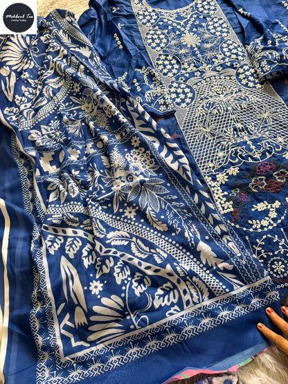 Ombre Nx Vol 9 Mehboob Tex Pure Cotton Karachi Salwar Suits Wholesaler Gujarat