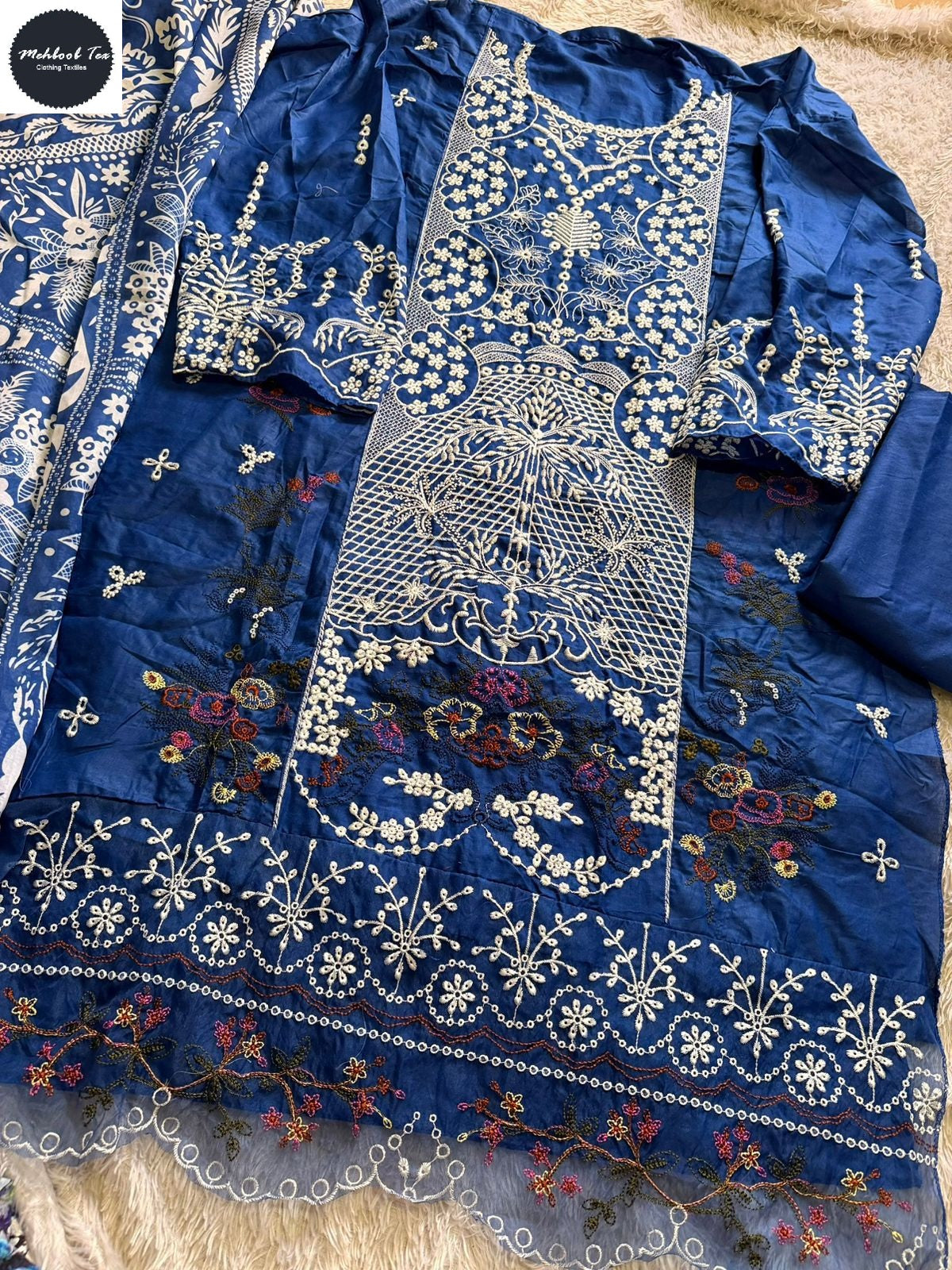 Ombre Nx Vol 9 Mehboob Tex Pure Cotton Karachi Salwar Suits Wholesaler Gujarat