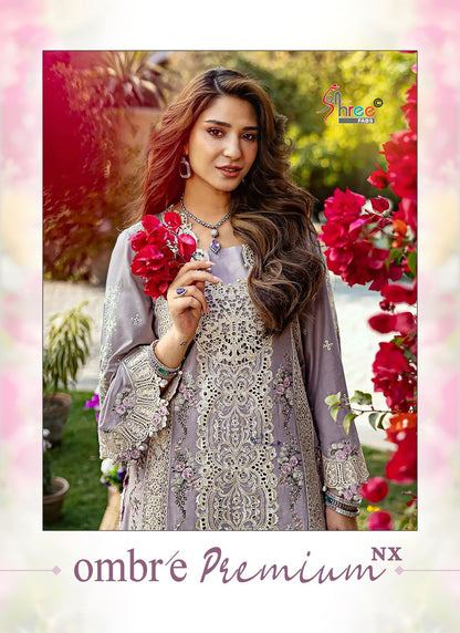 Ombre Premium Nx Shree Fabs Pure Cotton Pakistani Salwar Suits Manufacturer