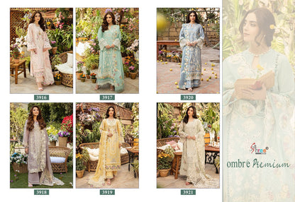 Ombre Premium Shree Fabs Pure Cotton Pakistani Salwar Suits Wholesale Rate