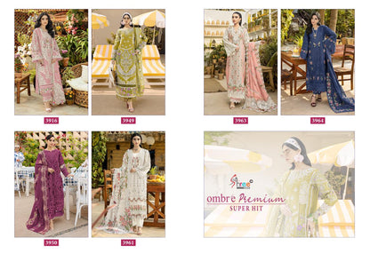 Ombre Premium Super Hit Shree Fabs Pakistani Salwar Suits Wholesaler India