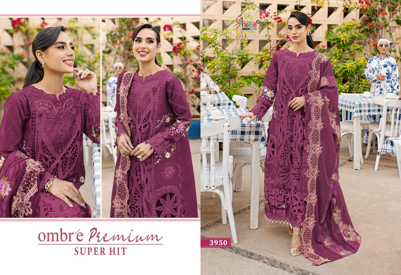 Ombre Premium Super Hit Shree Fabs Pakistani Salwar Suits Wholesaler India