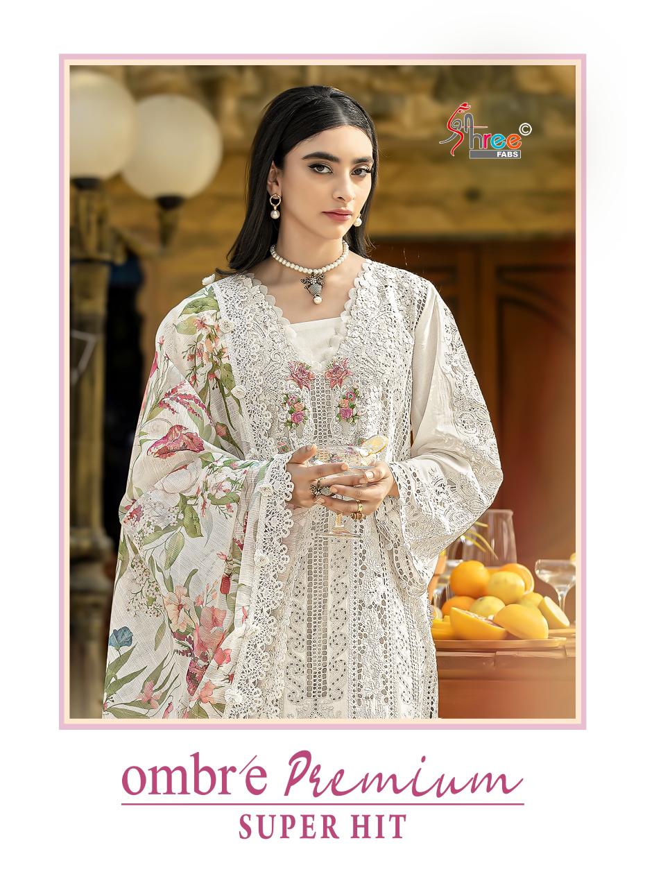 Ombre Premium Super Hit Shree Fabs Pakistani Salwar Suits Wholesaler India