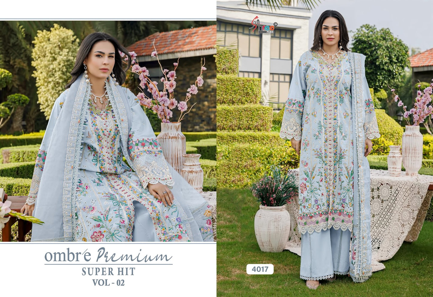 Ombre Premium Super Hit Vol 2 Shree Fabs Cotton Pakistani Salwar Suits Wholesale Price