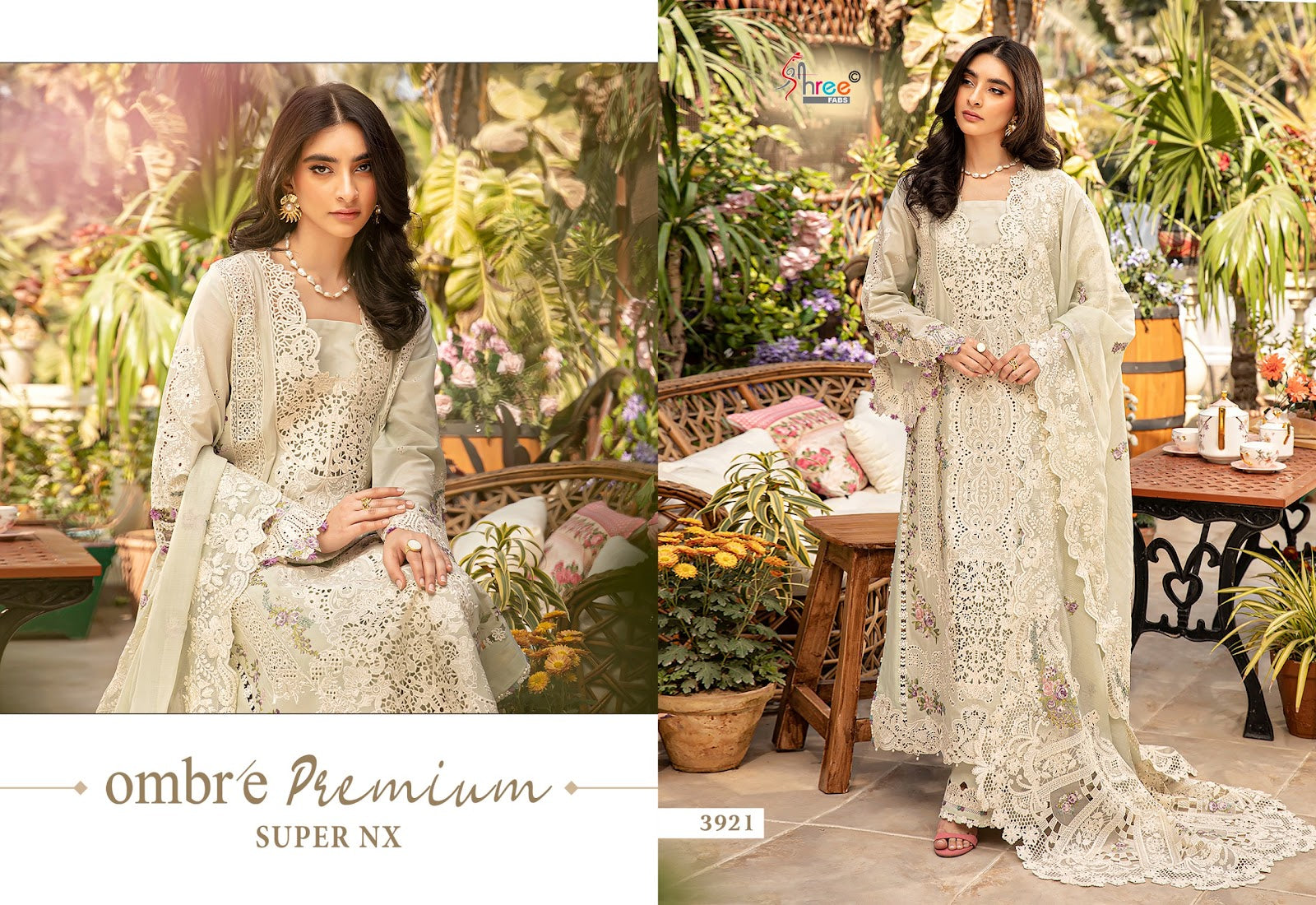 Ombre Premium Super Nx Shree Fabs Cotton Pakistani Salwar Suits Wholesale Price