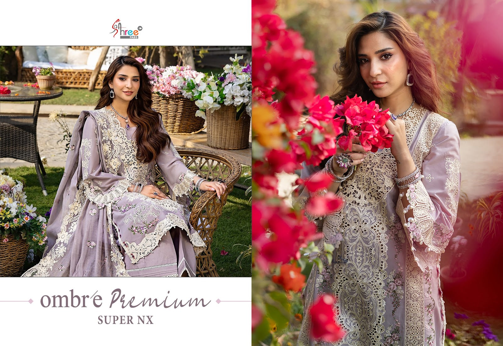 Ombre Premium Super Nx Shree Fabs Cotton Pakistani Salwar Suits Wholesale Price