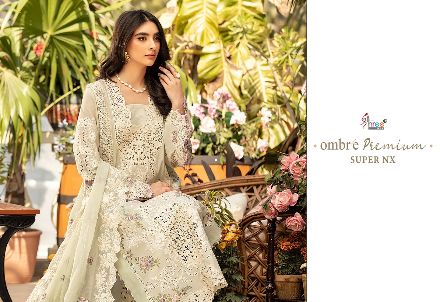 Ombre Premium Super Nx Shree Fabs Cotton Pakistani Salwar Suits Wholesale Price