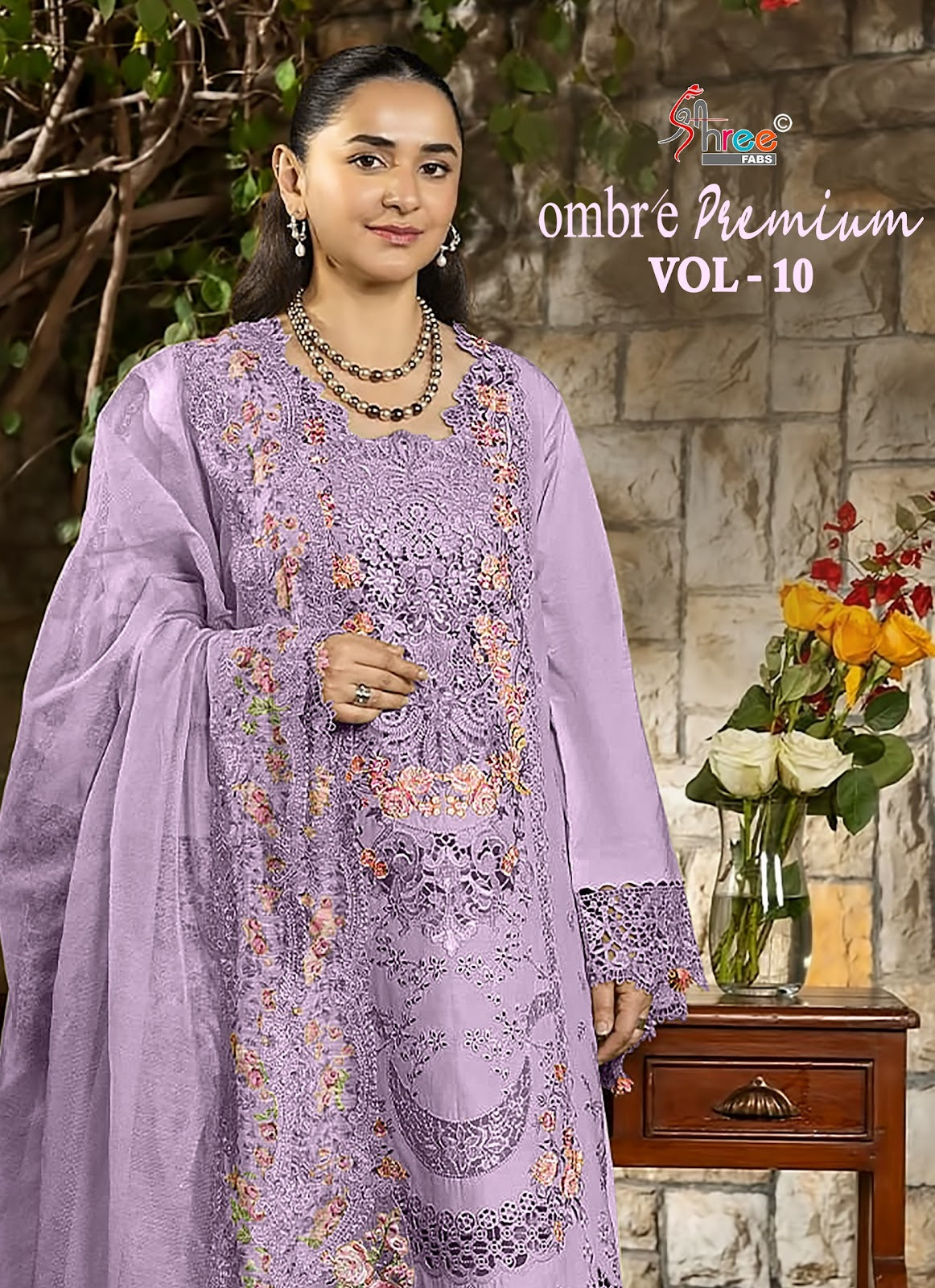 Ombre Premium Vol 10 Shree Fabs Cotton Pakistani Salwar Suits Manufacturer India