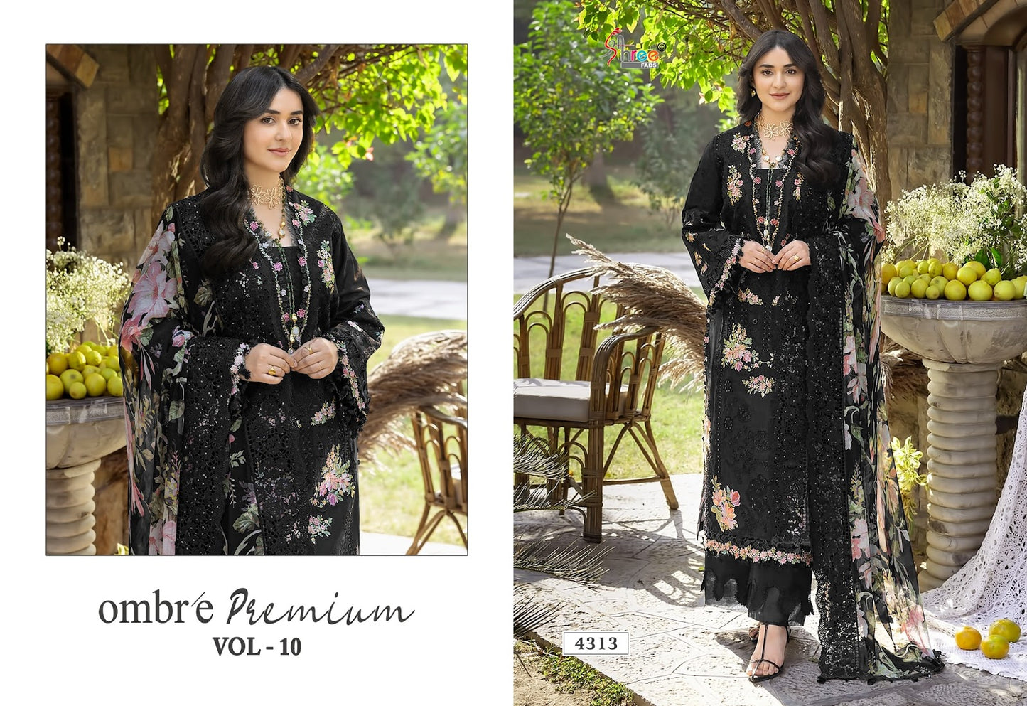 Ombre Premium Vol 10 Shree Fabs Cotton Pakistani Salwar Suits Manufacturer India