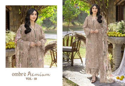 Ombre Premium Vol 10 Shree Fabs Cotton Pakistani Salwar Suits Manufacturer India