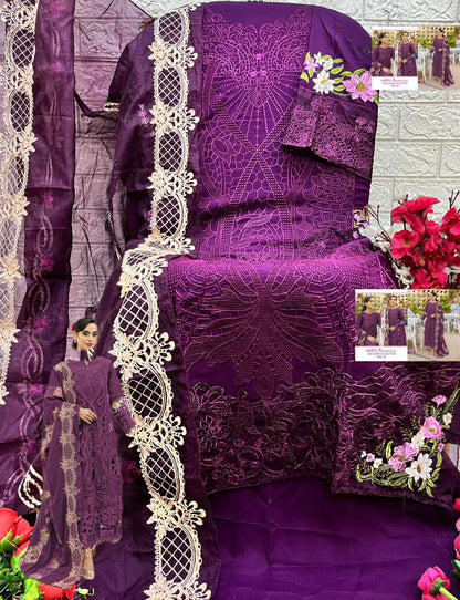 Ombre Premium Vol 1 Reyon Collection Shree Fabs Viscose Pakistani Salwar Suits Supplier Gujarat