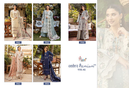 Ombre Premium Vol 2 Nx Shree Fabs Pure Cotton Pakistani Salwar Suits Manufacturer India