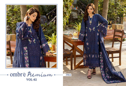Ombre Premium Vol 2 Shree Fabs Cotton Pakistani Salwar Suits Wholesaler India