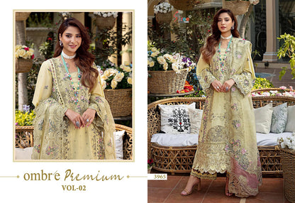 Ombre Premium Vol 2 Shree Fabs Cotton Pakistani Salwar Suits Wholesaler India