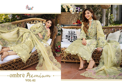 Ombre Premium Vol 2 Shree Fabs Cotton Pakistani Salwar Suits Wholesaler India