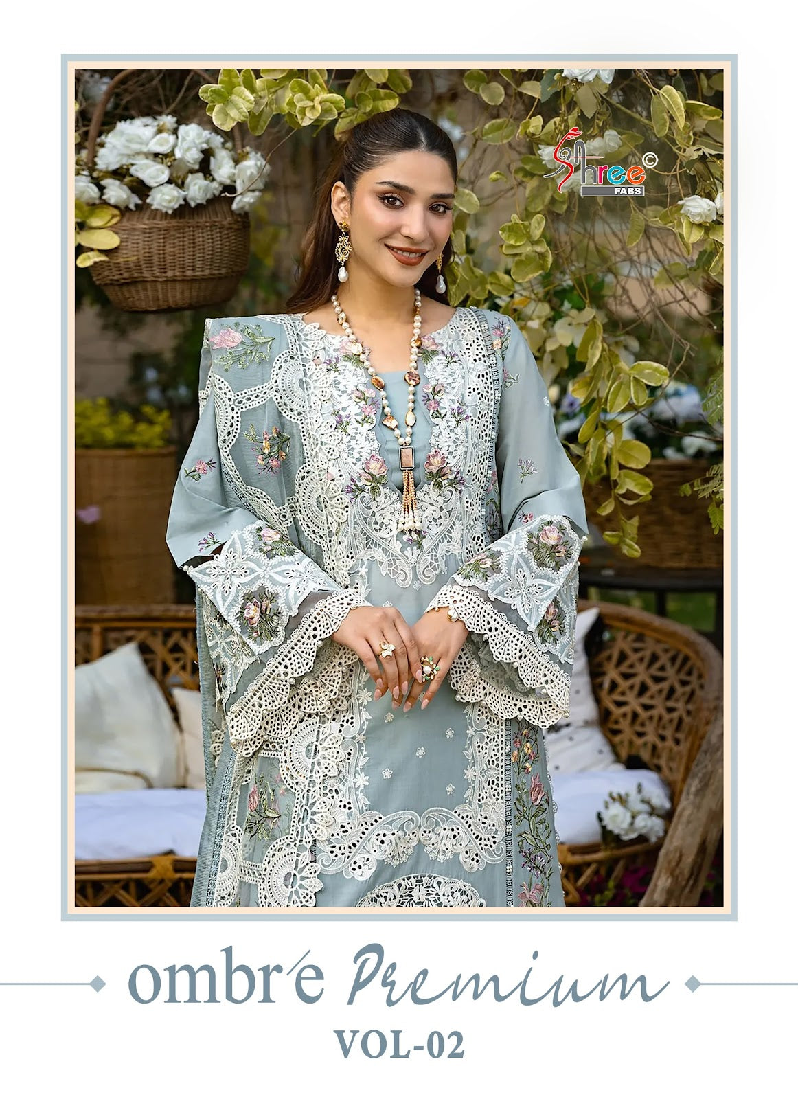Ombre Premium Vol 2 Shree Fabs Cotton Pakistani Salwar Suits Wholesaler India