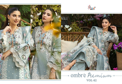 Ombre Premium Vol 2 Shree Fabs Cotton Pakistani Salwar Suits Wholesaler India