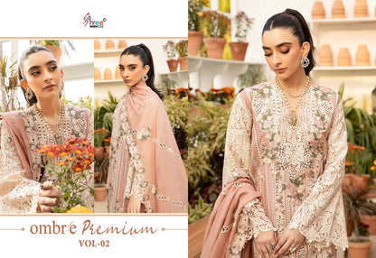 Ombre Premium Vol 2 Shree Fabs Cotton Pakistani Salwar Suits Wholesaler India