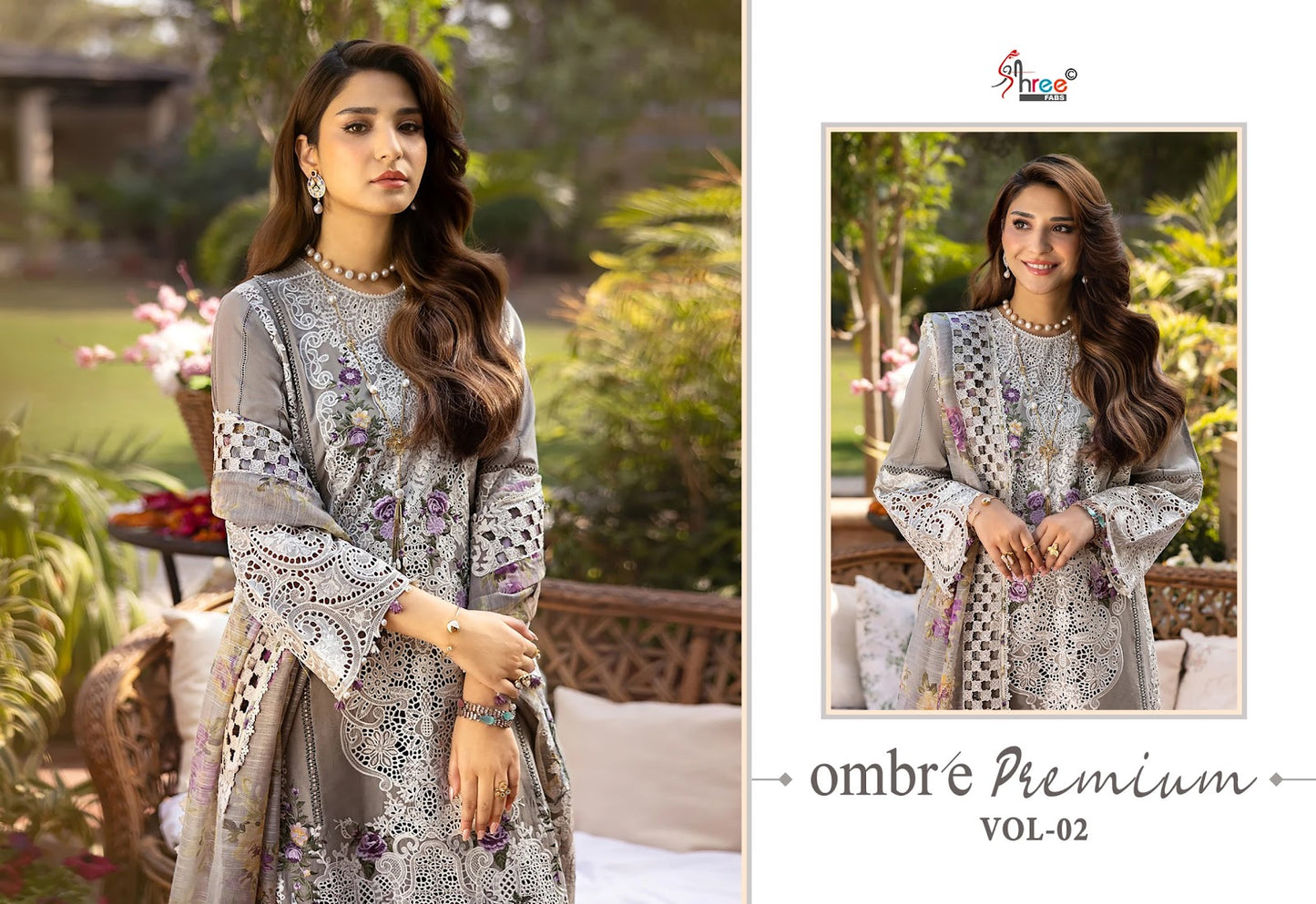Ombre Premium Vol 2 Shree Fabs Cotton Pakistani Salwar Suits Wholesaler India