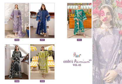 Ombre Premium Vol 3 Nx Shree Fabs Cotton Pakistani Salwar Suits Wholesaler