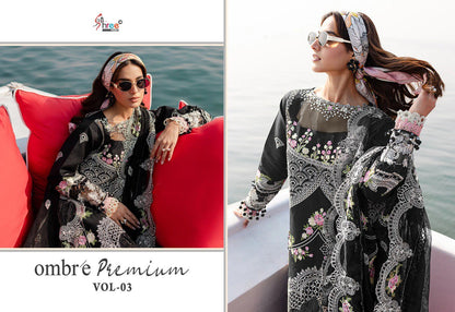 Ombre Premium Vol 3 Nx Shree Fabs Cotton Pakistani Salwar Suits Wholesaler