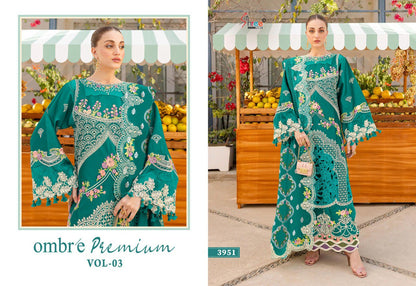 Ombre Premium Vol 3 Nx Shree Fabs Cotton Pakistani Salwar Suits Wholesaler